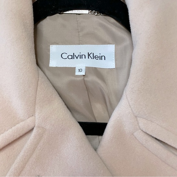 Calvin Klein Women’s Double Breasted Peacoat - Picture 4 of 7